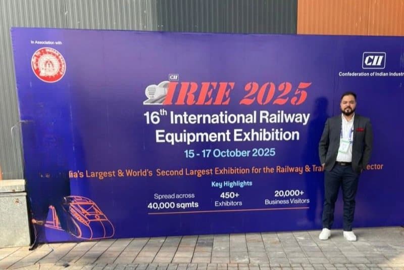 Sarrtech at IREE 2025, the 16th International Railway Equipment Exhibition