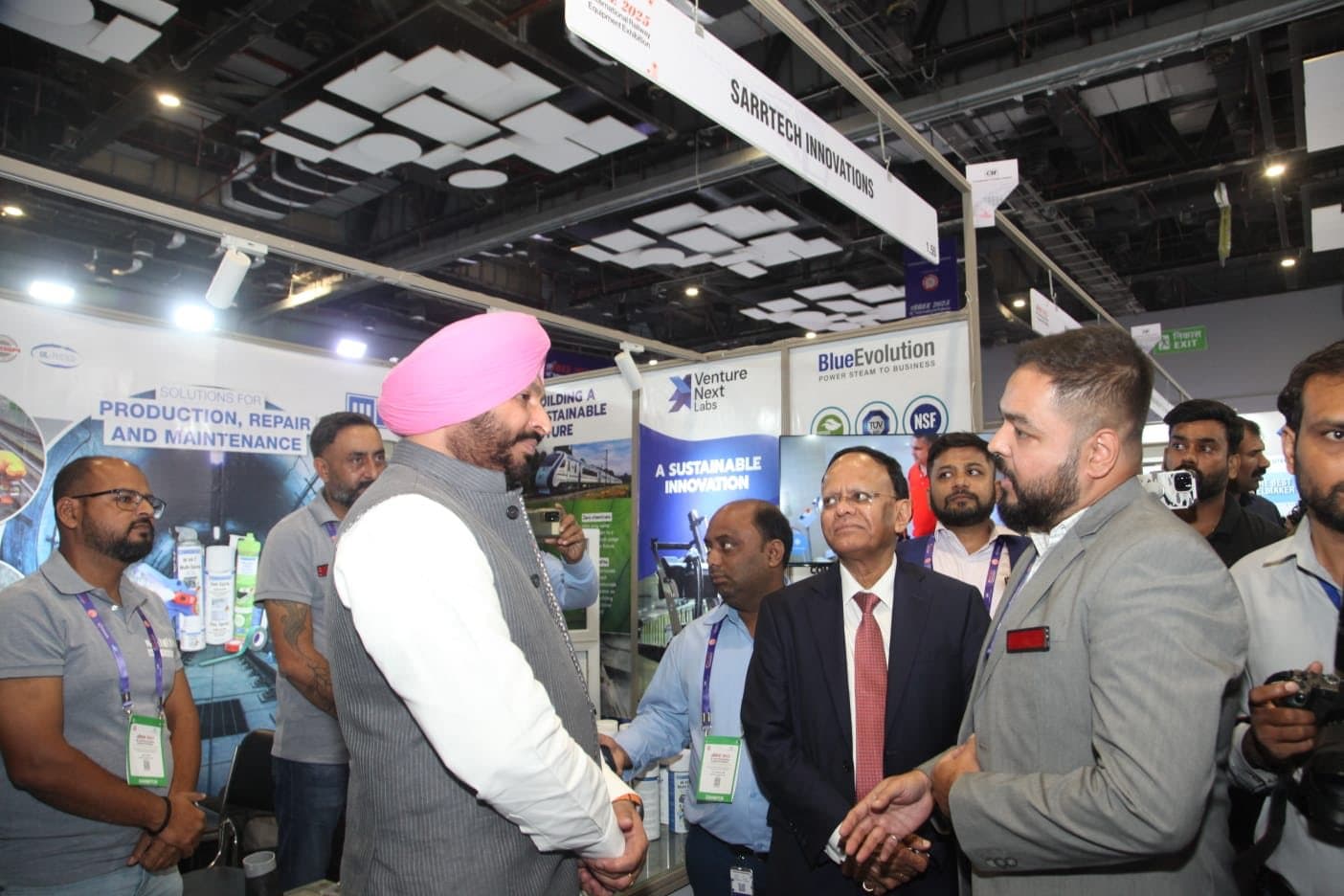 Sarrtech Innovations at the IREE 2025 railway exhibition